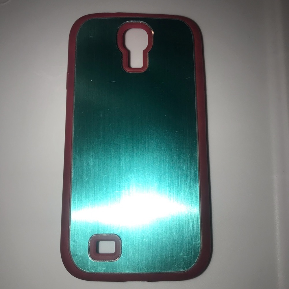 Pink & Teal Blue Samsung Galaxy s4 Phone Case